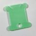 BTOER 10/20/50PCS Plastic Bobbins Spool Thread Card Embroidery Floss DIY Sewing Tools green