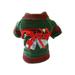 Dogs Christmas Sweaters Party Clothes Cats Costume Knit Pullover New Year Party Clothes Accessories Pet Supplies