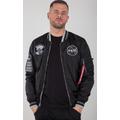 Alpha Industries MA-1 NASA Voyager Rev. Jacket, black-grey, Size L