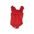 Carter's One Piece Swimsuit: Red Print Sporting & Activewear - Size 2Toddler