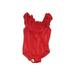 Carter's One Piece Swimsuit: Red Print Sporting & Activewear - Size 2Toddler