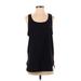 Calvin Klein Performance Active Tank Top: Black Solid Activewear - Women's Size Medium