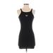 Princess Polly Casual Dress - Bodycon Scoop Neck Sleeveless: Black Print Dresses - Women's Size 4