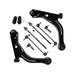 2001-2004 Mazda Tribute Front Control Arm Ball Joint Tie Rod and Sway Bar Link Kit - Detroit Axle