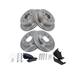 2004 Ford F150 Front and Rear Brake Pad and Rotor Kit - TRQ BKA35867