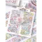 Autocollants décoratifs pour scrapbooking, bandes adhésives, vie animale, fille Molinta, papier japonais, bricolage, 1 pièce, 1lot