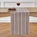 Solino Home Chelsea Stripe - 100% Pure Linen Table Runner Linen in Red/White | 72 W x 0.3 D in | Wayfair SH0CHA03TR48BURW