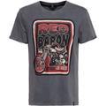 King Kerosin Red Baron T-shirt, gris, taille S