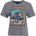 Queen Kerosin Arizona Queen Damen T-Shirt, grau, Größe 2XL