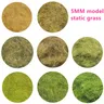 30 g/borsa polvere di albero 3mm/5mm/8mm mini erba statica floccaggio fogliame 24 tipi ofcolor fai