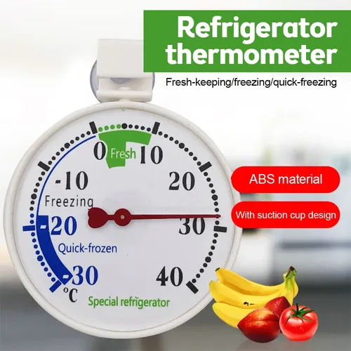 Kühlschrank-Thermometer-Kühlschrank-Thermometer 30-40 Grad C Klassische Kühlschrank-Thermometer mit