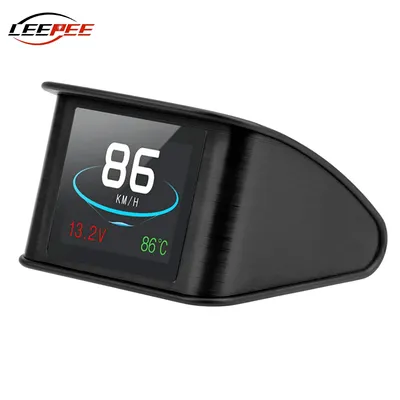 P10 HUD Auto Head Up Display OBD2 Bordcomputer Digital Tacho Meter Elektronik Automotive Zubehör Image