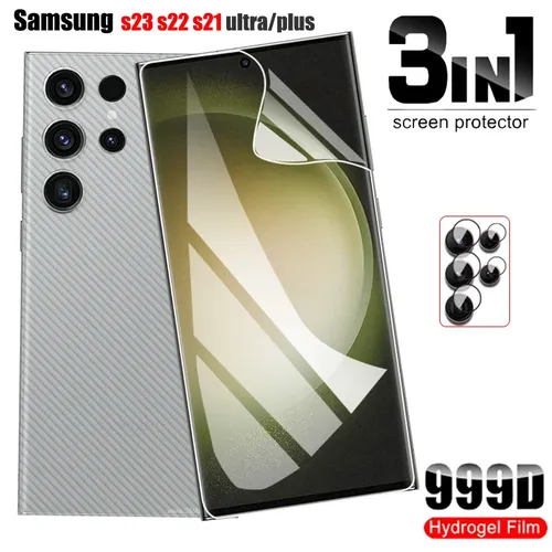 schutzfolie Samsung Galaxy s23 Hydrogel Displayschutzfolie für Samsung S23 S22 Ultra s21 plus
