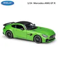 Welly Modell auto Druckguss Antik maßstab Legierung Rennwagen Mercedes-Benz AMG GT R Sportwagen