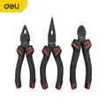 DELI Multifunctional Universal Wire Cutters/Needle-Nose Pliers/Diagonal-Nose Pliers Labor-Saving And