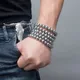Outdoor Self defense Titanium Steel Bracelet Personal Protection Steel Ball EDC Tool Tactical Waist