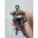 9cm 3.75" Solider Farmer Worker Military Police Action Figure Limite Collection Pirate Player Model