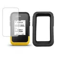 Silicone Soft Edge Shell Bumper Cover Screen Protector Film For Garmin Etrex SE Handheld GPS