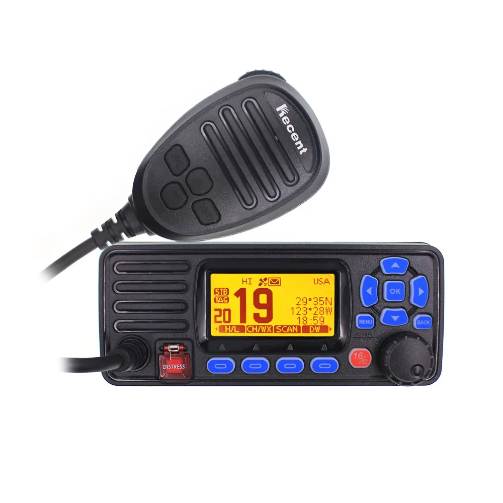 Walkie Talkie RS-509MG Integrierte GPS-Positionierung VHF Marine Transceiver IPX7 Wasserdicht 25W Marine Radio DSC Image