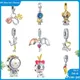 New Silver 925 Charms Candle Holder Clock Heart Pandora Dangle Charm bead Fit Original Pandora