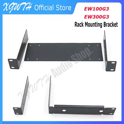Metal Rack Mounting Antenna Extension Cable Bracket Rack Kit For Sennheiser EW100G3 EW300G3 Wireless Microphone System Receiver