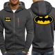 Fun Like Both Teeth And Bats Movie Mens Hoodie Fashion Casual Hoody Sportswear Loose Fleece Zip Up