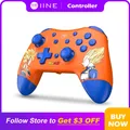 IINE Gen4 Orange Macro Pro Controller Wake Up Headset Jack Support NFC Macro Settings Compatible