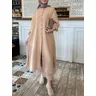 Muslim womenswear autumn relaxed temperament commuting long two-piece set