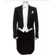 2023 Cloudstyle Men's Tailcoat Formal Ment Suit Slim Fit 3-Piece Suit Dinner Jacket Wedding Suit