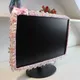 17-30INCH TV Dust Cover Computer Monitor Protection Stick Wall-Mounted Desktop Curved Screen Soft