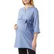 MAMALICIOUS A/S Damen Mlmercy Lia 3/4 Woven Tunic 2f Noos A. Tunika, English Manor, L EU