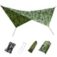 Camping Tarp Waterproof Hammock Rain Fly Outdoor Moistureproof Picnic Mat Multifunction Tent Light