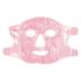 HX-Meiye Cold Face Eye Mask Ice Pack Gel Beads Hot Heat Cold Compress Pack Face Ice Pack for Woman Sleeping Pressure Headaches Pink