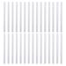 EXCEART 100pcs Nose Bridge Strips Mask Aluminum Rods Nose Protective Strip Face Mask Accessories for Industry Home (Double Side Tape)