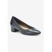 Women's Heidi Ii Pump by Ros Hommerson in Navy Leather (Size 7 M)