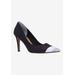 Wide Width Women's Garbina Pump by J. Renee in Black (Size 10 W)