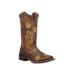 Women's Secret Garden Mid Calf Boot by Dan Post in Brown (Size 7 M)