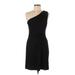 Allen B. by Allen Schwartz Casual Dress - Sheath Open Neckline Sleeveless: Black Print Dresses - Women's Size Medium