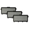 vhbw Filter Set 3x Vacuum Cleaner Filters compatible with Miele S5 EcoLIne, S4 EcoLine, S4210, S5211, S8310, S8340 Vacuum Cleaner - HEPA Filter, Allergy Filter