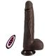 Remote Control Penis Sleeve Cock Sleeve Vibrator, 10 Vibrating Modes Male Sex Toys Penis Extender Vibrating Cock Ring Elastic Penis Ring to Enlarge Prolong, Realistic Adult Sex Toy for Couples