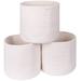 Ebern Designs Fabric Storage Bin Fabric in White | 11 H x 11 W x 11 D in | Wayfair 9BD09D59519F4F92BB793D84992768D6