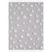 Grey 63" x 91" L Area Rug - Lofy Rectangle Rectangle 5'2" X 7'6" Area Rug w/ Non-Slip Backing 91.0 x 63.0 x 0.4 in gray | 63" W X 91" L | Wayfair