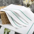 4pcs/set Cotton Placemat Kitchen Towel White Napkin 30*38cm Tea Towel Absorbent Rag Scouring Pad