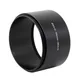 Aluminum M65-M65 65mm x 1mm Screw Mount Extend Tube ring Adapter Lens Hood