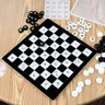 DIY Crystal Epoxy Resin Mold Chess Checkers Checkerboard Chess Pieces Epoxy Mirror Silicone Mold For
