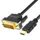 HDMI-compatible to DVI HD Cable 1080P 3D DVI to HD Cable DVI-D 24+1 Pin Adapter Cables Gold Plated