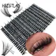 New 280 fans Long Individual Eyelashes Extension 30D 40D False Lashes Cluster DIY Lash 12-18mm