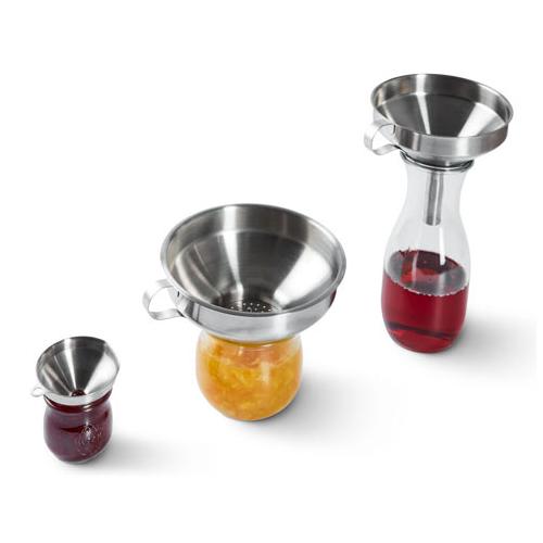 Edelstahltrichter-Set