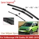 Car Wiper Blade 24''18''16'' Windshield Windscreen Wiper Blades For Volkswagen VW Caddy 2005-2019