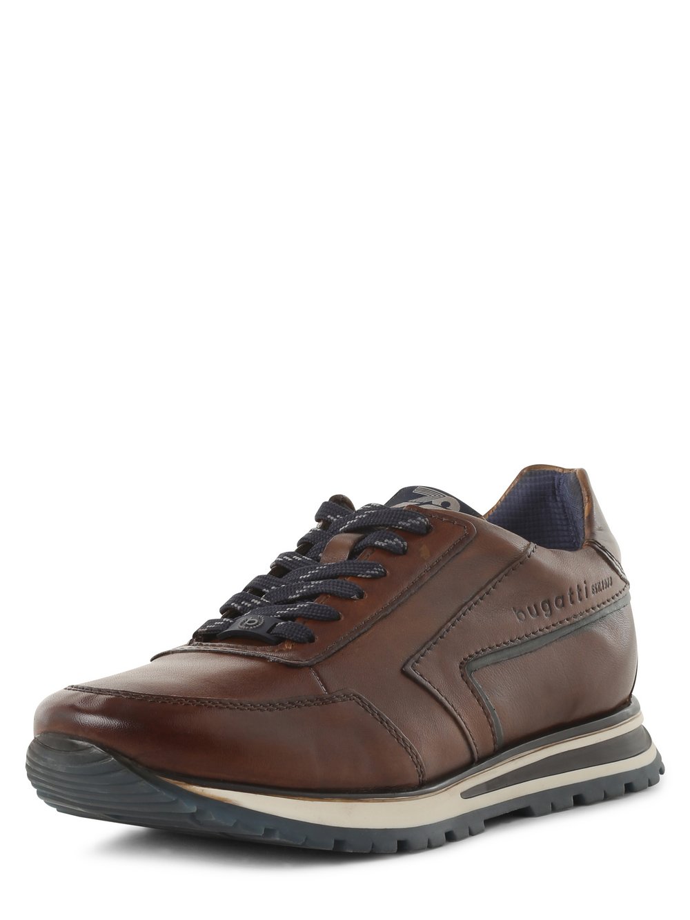 Bugatti Sneaker aus Leder Herren cognac, 45 Image